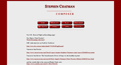 Desktop Screenshot of drstephenchatman.com